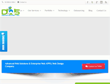 Tablet Screenshot of delhiwebsiteservices.com